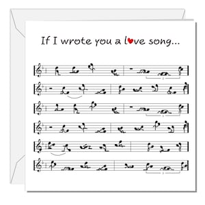 Sexy Funny Birthday Card Valentines Day Card Love Music petite amie copain femme mari fiancée lui son vilain adulte grossier Swizzoo