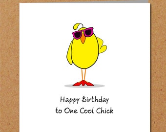 Cool Birthday Card | Etsy