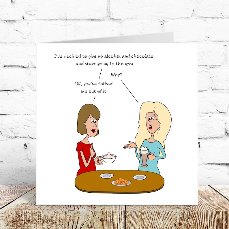 Funny Birthday Card for Girl Friend Female Mum Daughter Sister ...