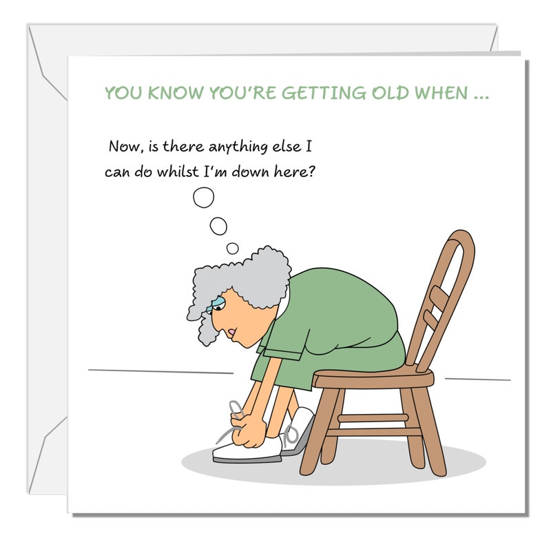 Birthday Cards for Older Women Etsy