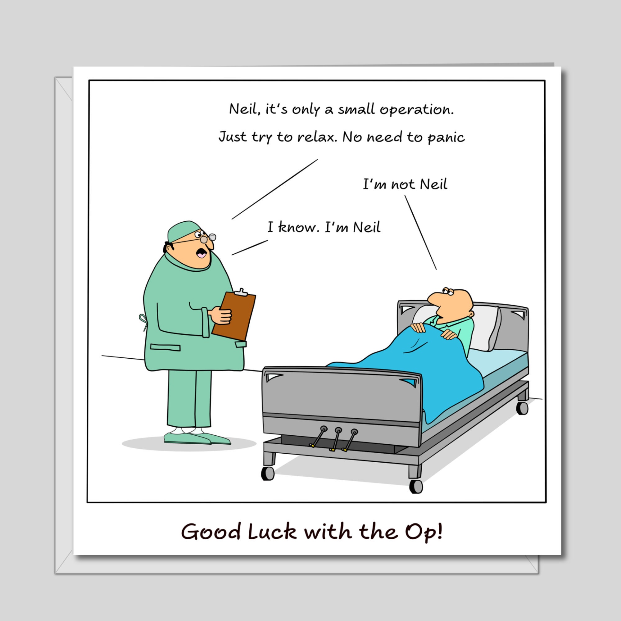 Recovery From Surgery Cartoon