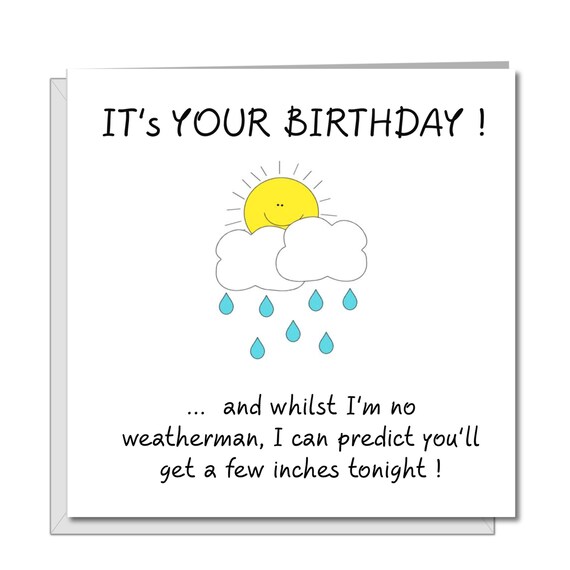 FUNNY Birthday Card GIN Friend male female man woman rude offensive Naughty
