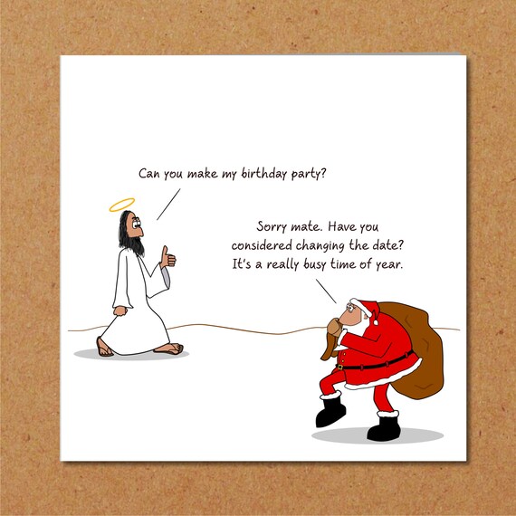 Funny Jesus Christmas Cards