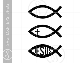 Download Jesus Fish Svg Etsy