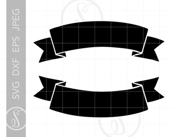 Download Free Ribbon Banner Svg Etsy SVG Cut Files