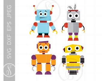 Download Robot Svg Etsy
