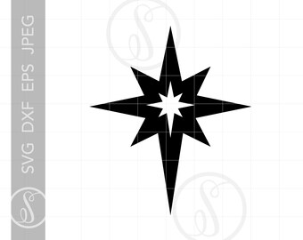 Download Christmas Star Svg Etsy