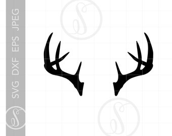 Download Antlers Svg Etsy