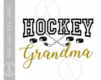 Download Hockey Grandma Svg Etsy