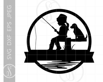 Download Fishing Monogram Svg Etsy