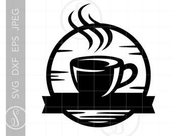 Download Monogram Coffee Svg Etsy