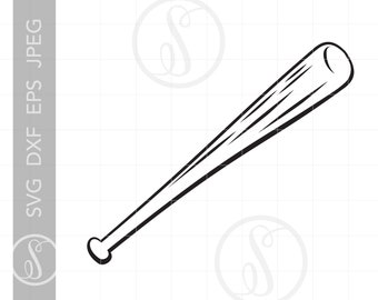 Download Free Baseball Bat Svg Etsy SVG Cut Files