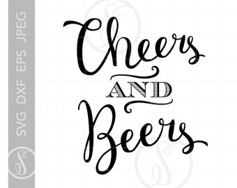 Download Cheers and beers svg | Etsy