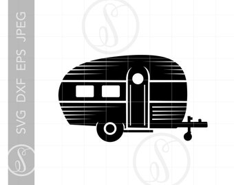 Caravan Tekening Etsy