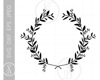 Download Free Laurel Wreath Svg Etsy SVG Cut Files