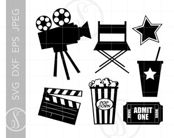 movie ticket clipart etsy