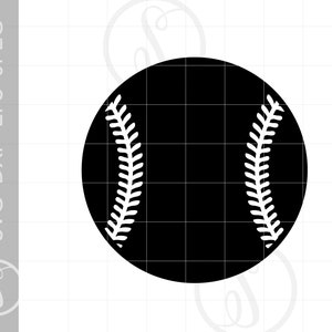 Baseball SVG | Baseball Clipart | Baseball Silhouette Cut File | Baseball Svg Jpg Eps Pdf Png | Baseball Download SC1625