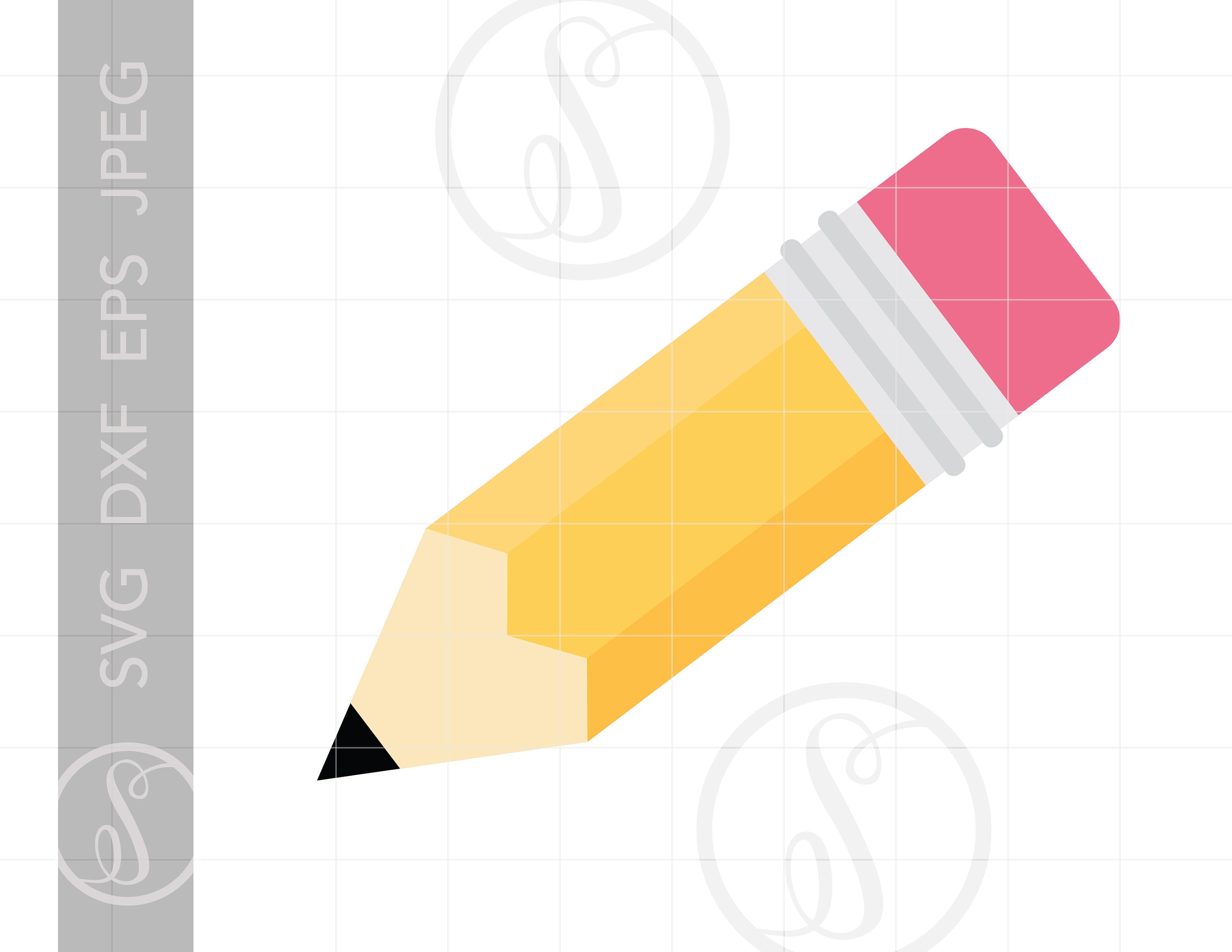 Pencil Template SVG Pencil Template SVG