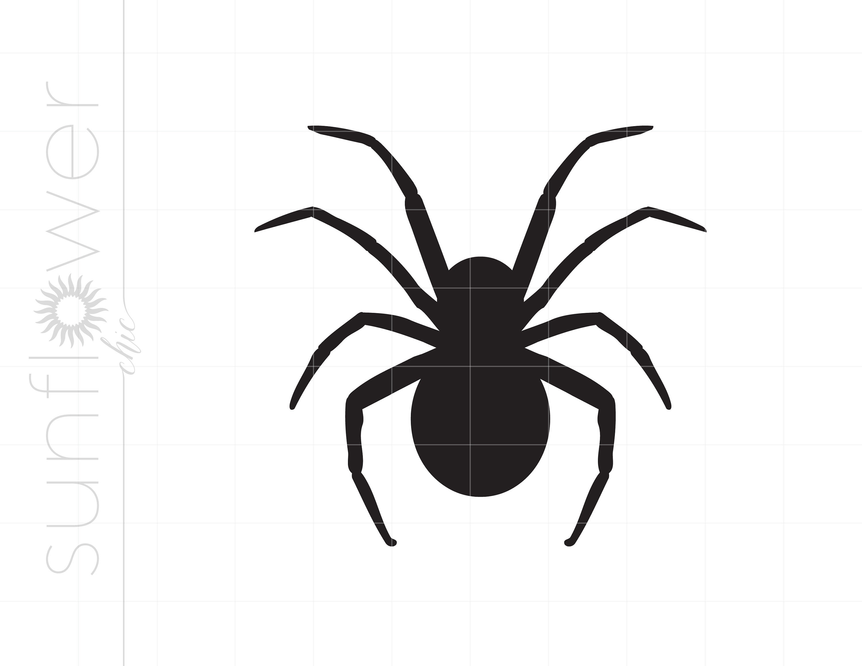 Spider SVG | Halloween Spider Silhouette Svg Cut File
