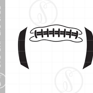 Football Laces SVG | Football Stitches Svg Clipart Download | Football Stitches Cut File Cricut | Football Stitches Svg Jpg Eps Png SC1137