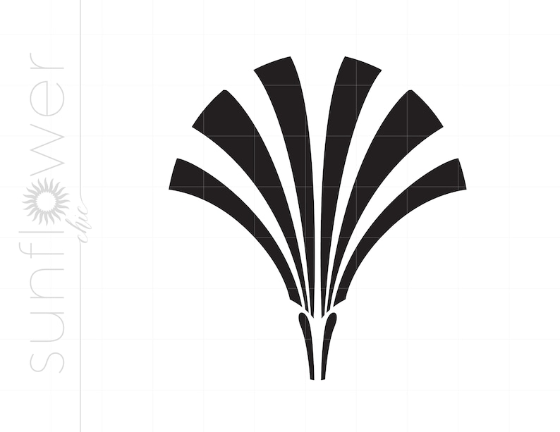 Art Deco SVG Dxf Eps Jpeg Downloads Art Deco Cut File Clipart | Silhouette Clipart Downloads Gatsby Roaring 20s SC1 image 5