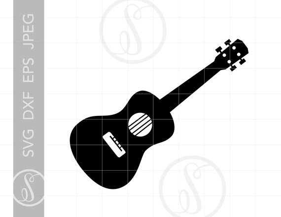 Download Guitar Svg Vector Guitar Clipart Guitar Silhouette Cut Etsy