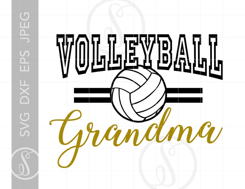 Download Volleyball Grandma Svg Cut Files Volleyball Grandma T ...