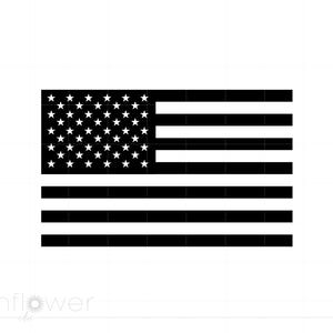 US Flag SVG | American Flag Clipart | United States Flag Svg Cut File | American Flag Silhouette Svg Jpg Eps Pdf Png Dxf SC1417