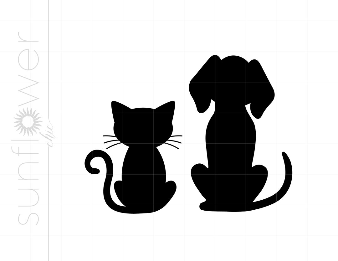 Desenho de gato casal [download] - Designi