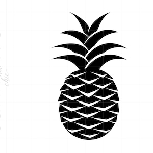 Pineapple SVG | Pineapple Clipart | Pineapple Silhouette Cut File | Pineapple Svg Jpg Eps Pdf Png | Vector Pineapple SC870
