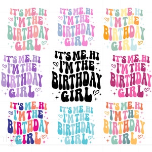 Es ist mir, ich bin das Geburtstagskind Bundle, Swiftie Geburtstagskind Shirt SVG, Geburtstagskind SVG, Png Cricut Silhouette Sofortiger Download SC3387