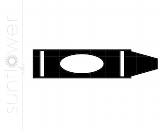 Crayon SVG Download, Vector Crayon Clipart, Crayon Svg for Cricut Silhouette Cut File, Crayon Svg Jpg Eps Pdf Png Dxf Downloads SC1054