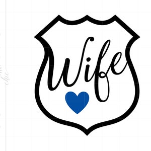 PolizeiFrau Abzeichen SVG Download | Vektor Polizei Frau Abzeichen Silhouette Plotterdatei Svg Jpg Eps Pdf Png Dxf SC1214