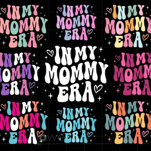 Na minha era de mamãe camiseta svg, nova mamãe svg, presente de chá de bebê svg, mãe svg cricut silhueta arte, download instantâneo SC3774