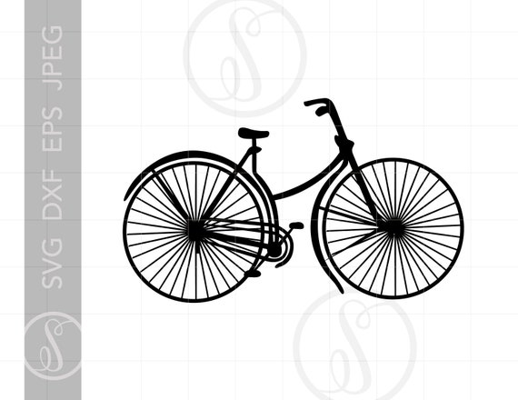 Download Bicycle Svg Bicycle Clipart Bicycle Cut File For Cricut Etsy