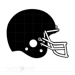 Football Helmet SVG | Football Helmet Clipart Download | Football Helmet Cut File for Cricut | Football Helmet Svg Jpg Eps Pdf Png SC566