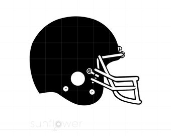 Football Helmet SVG | Football Helmet Clipart Download | Football Helmet Cut File for Cricut | Football Helmet Svg Jpg Eps Pdf Png SC566