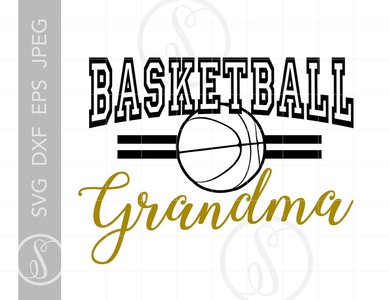 Download Basketball Grandma Svg Cut Files Basketball T-Shirt | Etsy