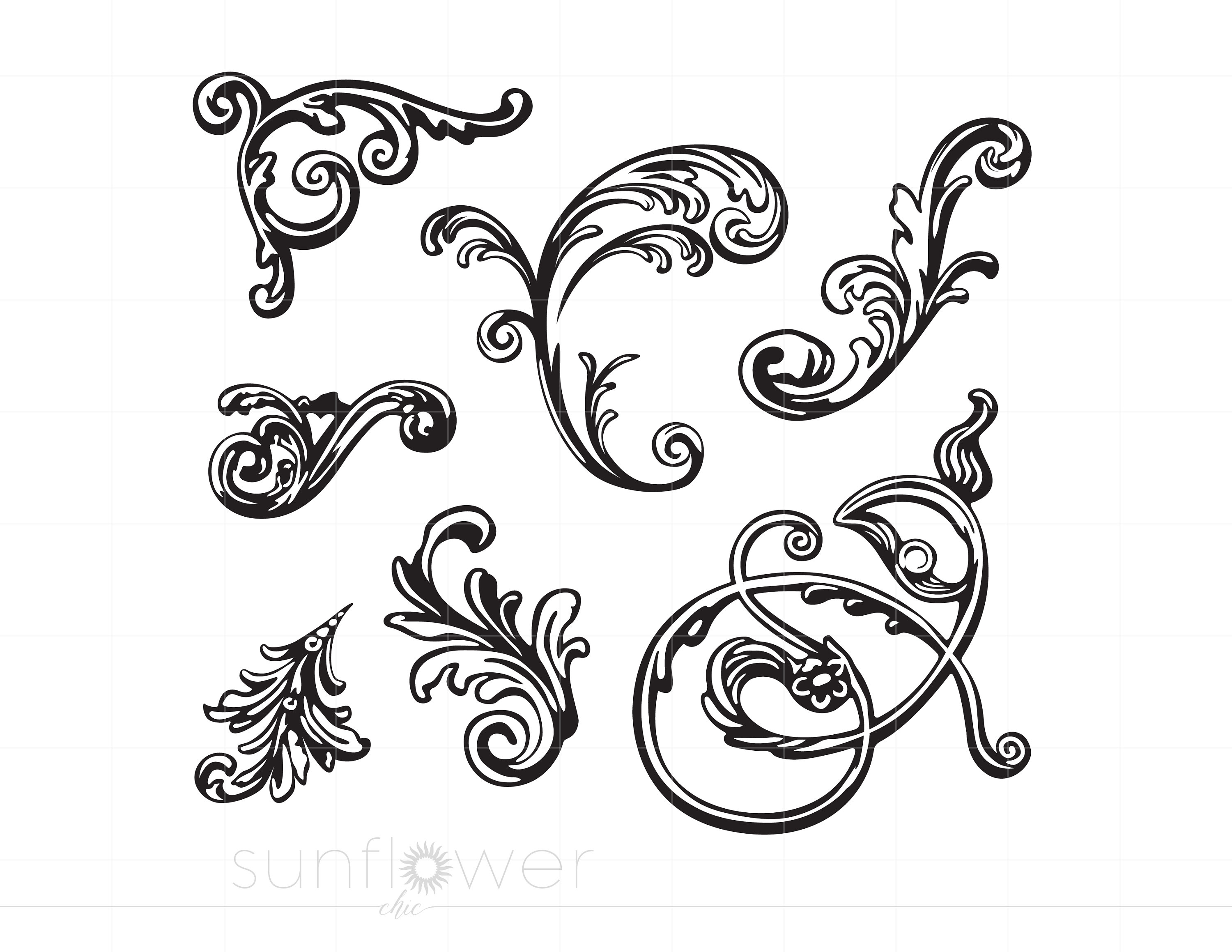 Filigree Clipart Canada