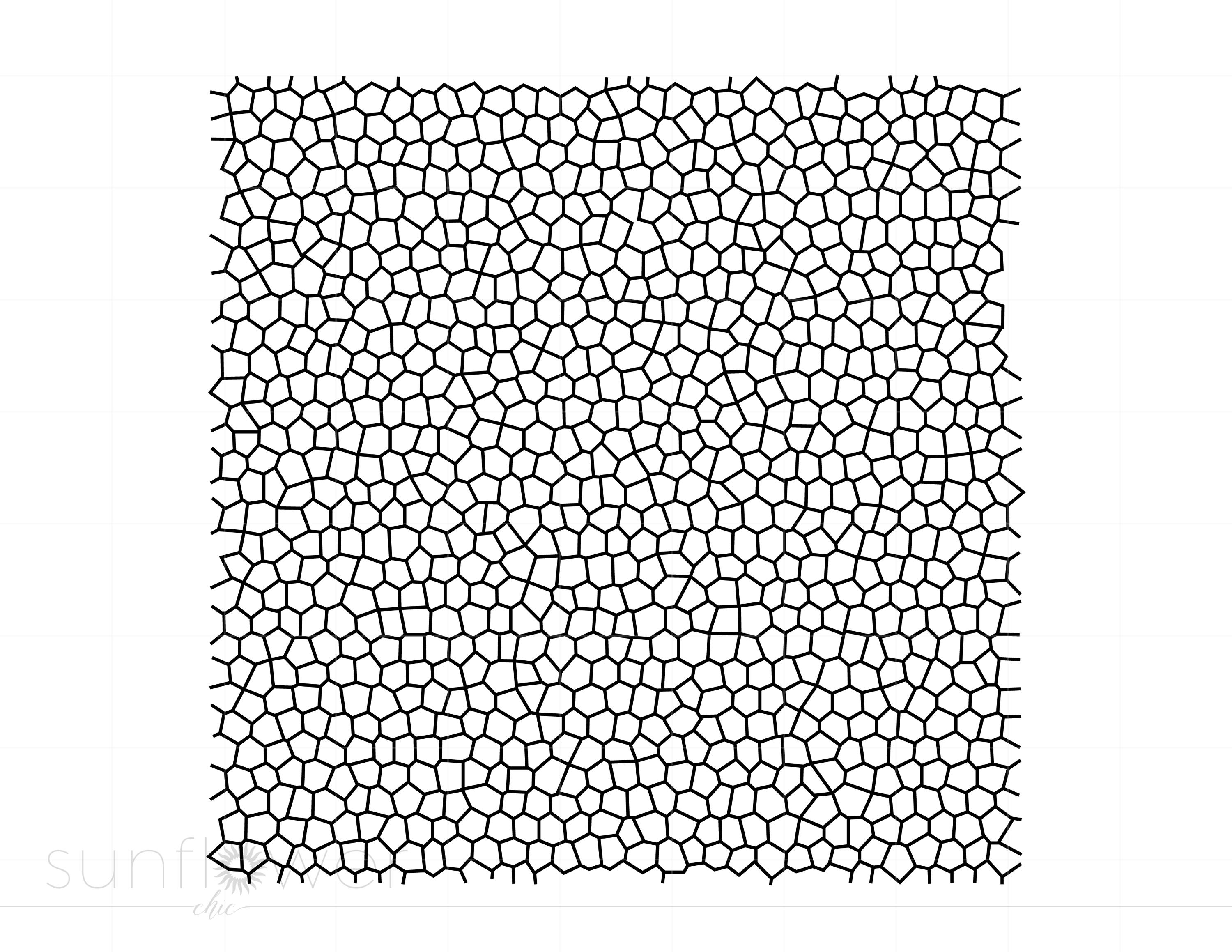 Monster Scales Pattern SVG | Monster Scales Pattern Silhouette Cut File ...