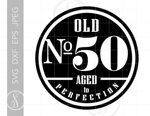 Download Old Number 50 Svg Clipart 50th Cut File For Cricut Old No Etsy