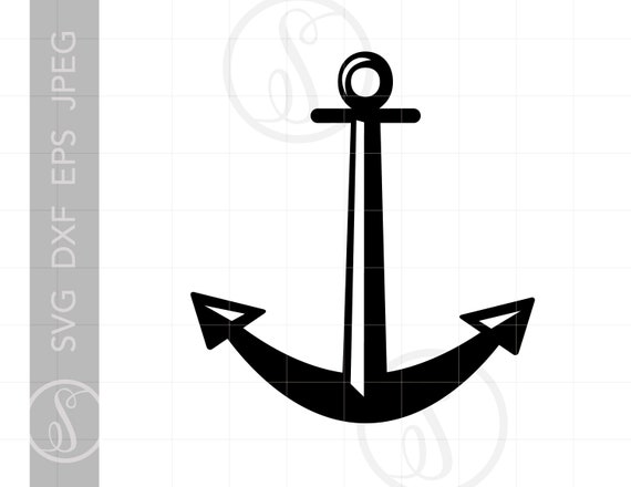 Download Nautical Anchor Svg Anchor Clipart Anchor Cut File For Etsy