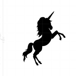 Unicorn SVG | Unicorn Clipart | Unicorn Silhouette Cut File | Vector Unicorn Svg Jpg Eps Pdf Png Dxf Download SC1301