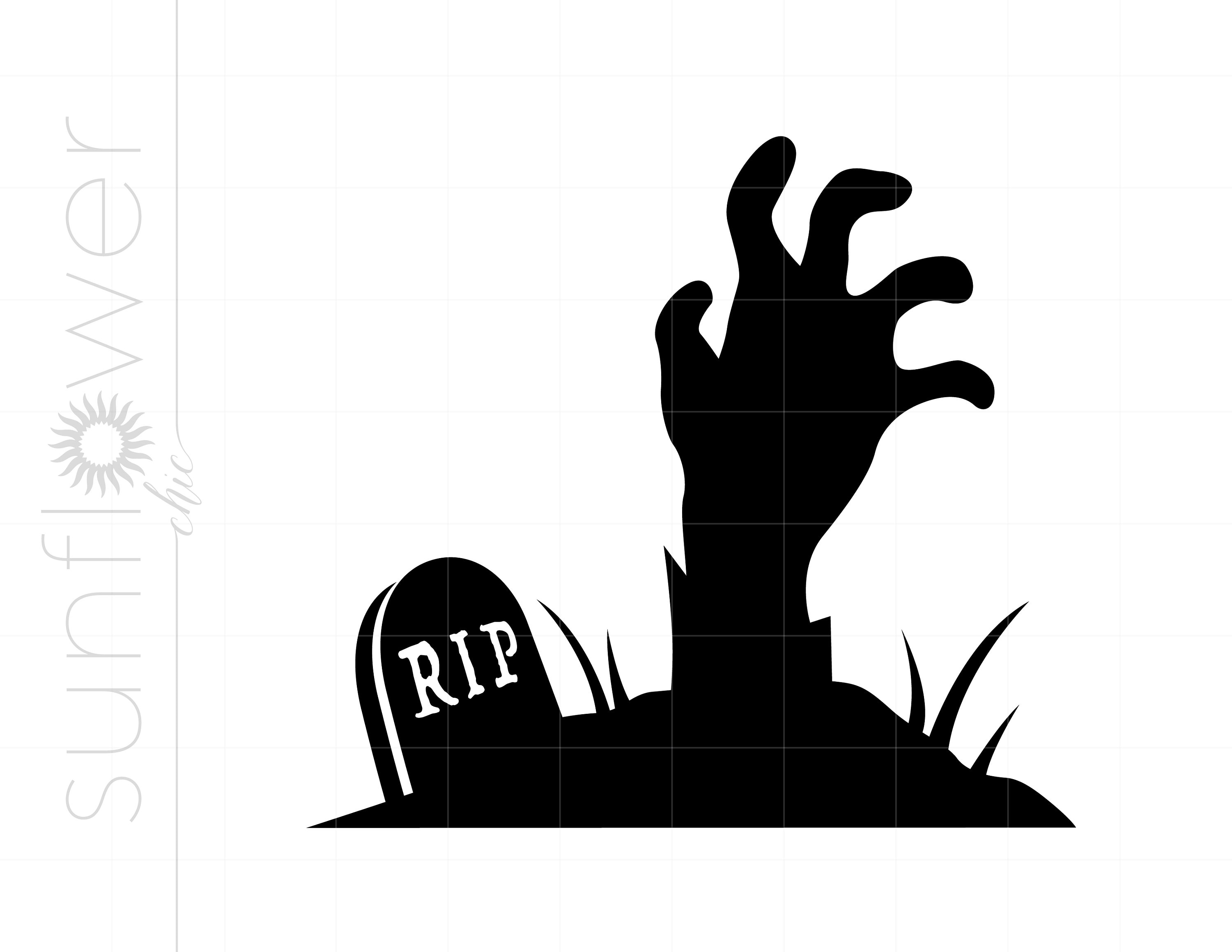 Grave Rip Drawing PNG Transparent SVG Vector