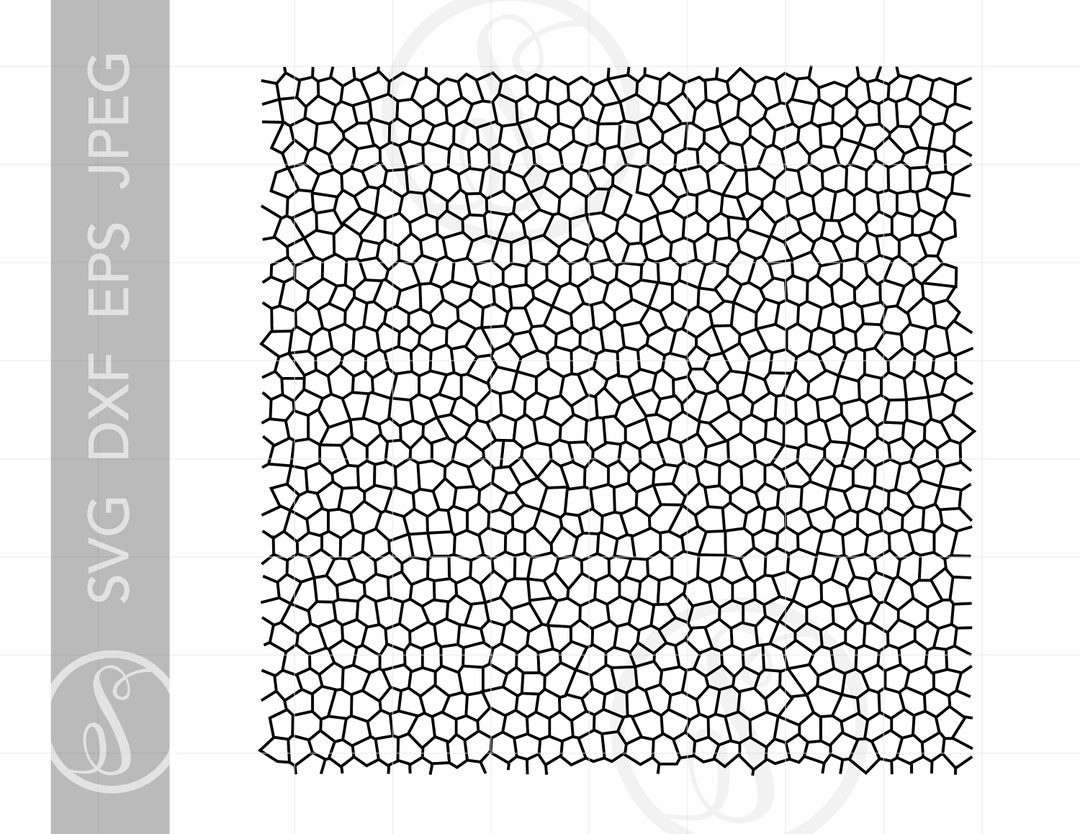 Monster Scales Pattern SVG Monster Scales Pattern Silhouette Cut File