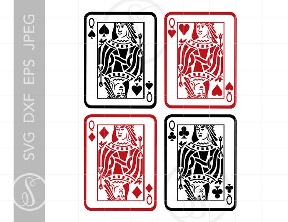Free Free Svg Queen Of Spades 904 SVG PNG EPS DXF File