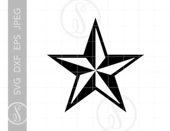 Download Star Svg Star Clipart Star Silhouette Cut File Star Svg Etsy