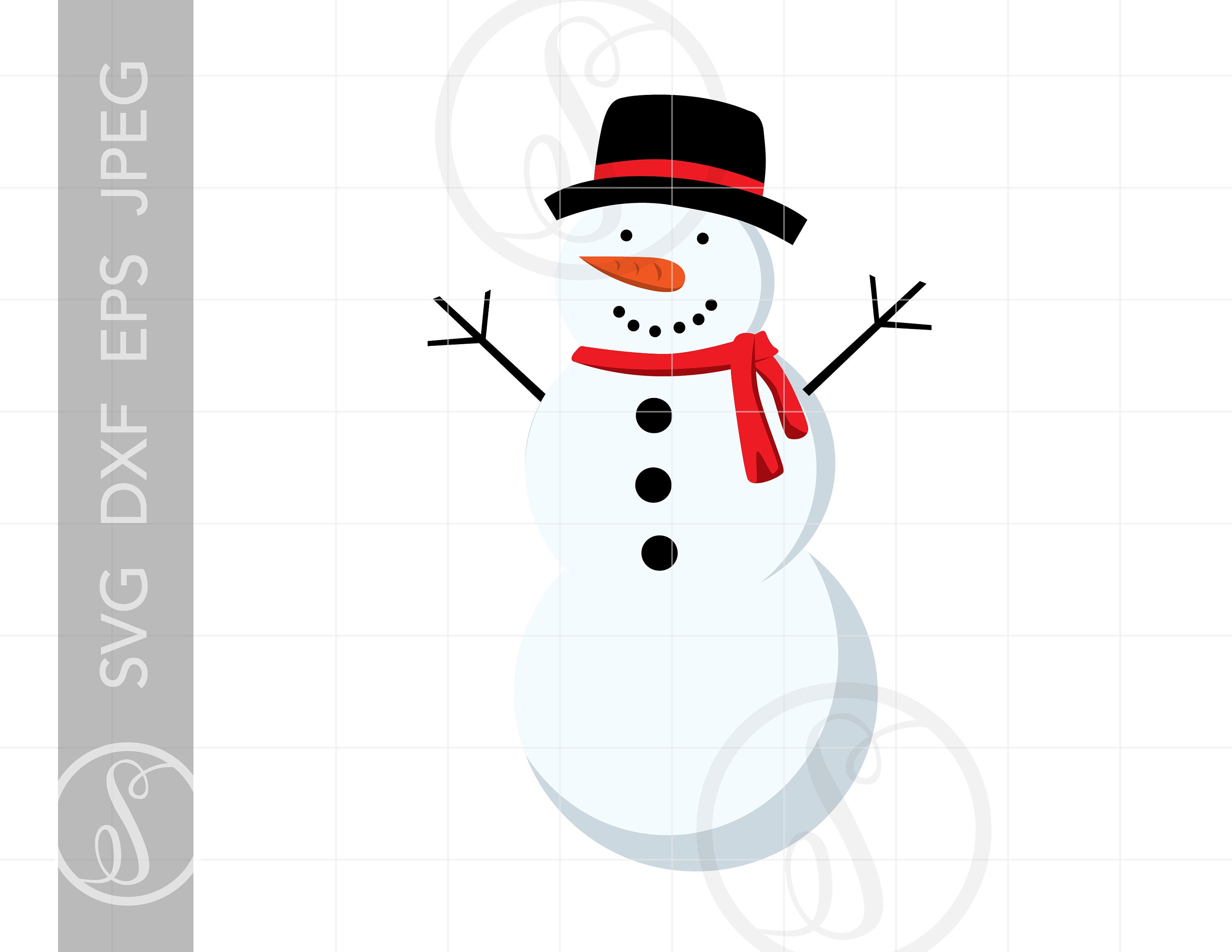 Free Free 68 Silhouette Snowman Svg SVG PNG EPS DXF File