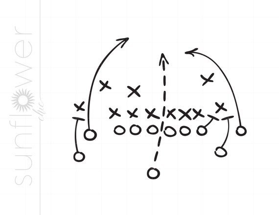 Football Playbook Art Svg Cut File Clipart Downloads Football Svg