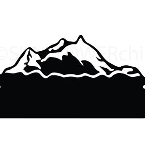 Mountain Trees Sign SVG Cut File, Mountain Trees Silhouette Download, Mountain Trees Cricut Svg Eps Pdf Jpg Png SC1833
